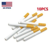 10x Metal One Hitter Dugout Pipe Cigarette Bat Large 78mm / 3.07