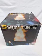Vintage 2003 Lite FX Cauldron Flame Lite Halloween Prop Model 46105 Faux Fire picture