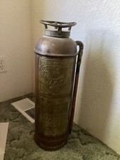 Vintage Elkhart Brass fire extinguisher picture