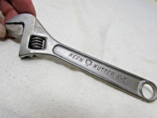 Nice Clean Keen Kutter K-6 Shapleigh's St Louis Adjustable Wrench picture