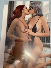 Duty Calls Girls 2 (Webbed Up) Bikini Edition Virgin MJ Black Cat LTD 12/25 picture