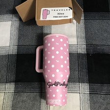 VS PINK x HYDROJUG 32oz PINK DOT/ DOG LOGO DRINK TUMBLER-NEW IN BOX picture