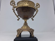 Castilian Imports Bronze Brown Urn Vase 9