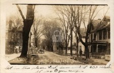 1910 Seaford Delaware DE View Pine / High Street RPPC Photo Postcard COPY picture