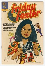 Dell - FRIDAY FOSTER (1972) #1 - Grade 9.0 - Comic Book picture
