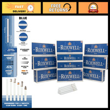 Cigarette Tubes 100's Size - 2000 Count, Smooth Draw White Filters, Pre-Rolled, picture