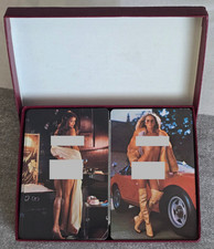 Vintage 1973 Playboy Playmate Playing Cards AK7208 Double Deck Complete W Sleeve picture