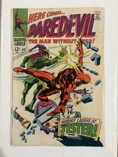 Daredevil #42/Silver Age Marvel Comic Book/1st Jester/GD-VG picture