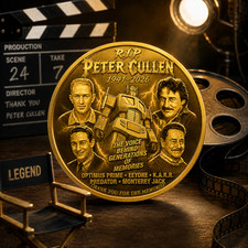 RIP Peter Cullen 1941-2026 Legendary Voice Actor Commemorative coin picture