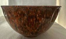 Vintage Boonton Ware 511-C 4 Qt Confetti Melmac Mixing Bowl Brown MCM USA picture