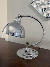 Art Deco Chrome Desk Lamp Faries? Machine Age Vintage 1930s Chase Era picture
