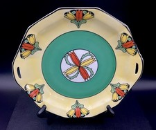 Vintage Art Deco Beyer And Bock Germany Porcelain Plate 10 7/8” Diameter picture