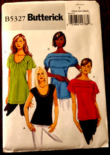 Butterick B5327 Size Xsm Sml Med Sewing Pattern UNCUT Tops Easy picture