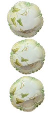 3 Antique R S Germany Porcelain plate w/hand painted calla lilly pattern 6” picture