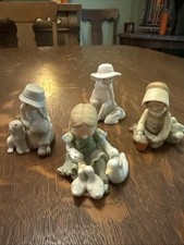 4 Vintage Holly Hobbie Miniature Series Coll. Figurines picture