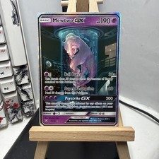 Pokémon Mewtwo GX TCG Shining Legends Holo Card 78/73 picture