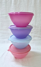 Tupperware Classic Wonderlier Mixing bowls set of 4- New-775ml/3.25 cups-New picture