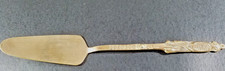 Vintage Brass Cake Pie Server Ornate Carved Chinese Dragon  Antique picture