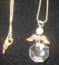 Friendship Angel Pendant Necklace on 20