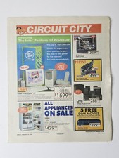 Circuit City 1999 Intel Pentium III Launch Computers 20 Page Vintage Circular picture