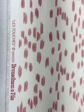 Brunschwig & Fils “Les Touches” Pink Rose 29x56 Designer Cotton picture