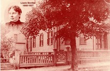 LIZZIE BORDEN POSTCARD-Fall River, MA-Aug.4th, 1892 - Best Seller picture