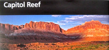 Capitol Reef National Park Utah National Park Service Unigrid Brochure Map picture
