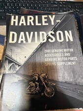 HARLEY DAVIDSON---2001---PARTS AND ACCESSORIES CATALOG--SPRING SUPPLEMENT picture