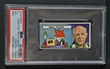 1966 🔵 PSA 5 Pablo Picasso Lyons Maid Famous People-FINE/LRG LOGO picture