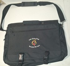 Vintage Iowa Shrine Bowl Messenger Bag Briefcase Black Laptop Shoulder Strap picture