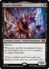 Super Shredder 0083 Mythic Teenage Mutant Ninja Turtles Magic: The Gathering NM picture