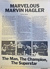 1983 Boxer Marvelous Marvin Hagler picture