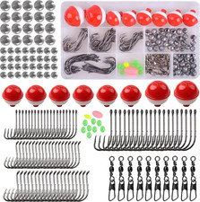 Lightweight 160-Piece Fishing Tackle Box - Perfect for Trout, Catfish & Panfish picture