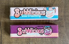 Vintage Bubblicious Gum Refrigerator Magnets Lot Of 2 Wild Strawberry Raspberry picture