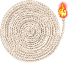 65.6 Ft 1/8''(4Mm) Oil Lamp Wicks, round Cotton Lamp Wicks Burner, Braided Candl picture