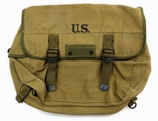Vintage 1944 WWII US Military Musette Bag by Atlantic Products MINTY COND WW2 picture