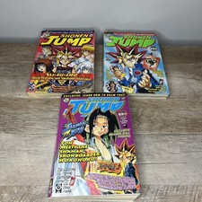shonen jump Magazine lot of 3 2004 naruto yugioh one piece dragon Ball Z picture