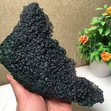 590g Natural green chalcedony grape agate crystal specimen Indonesia fb843 picture