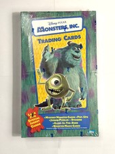 2001 Disney Pixar MONSTERS, INC. Topps Trading Cards Factory Sealed Box  picture