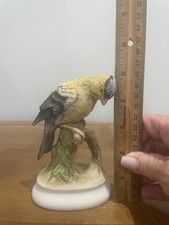 Vintage Lefton China Hand Painted Gold or Yellow Finch KW395 Bird Figurine picture