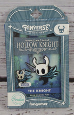 PINVERSE Hollow Knight The Knight Enamel Figure Pin Holofoil Card Sticker NEW picture
