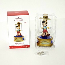 Hallmark Keepsake 2015 Disney Pinocchio 75th Anniversary Ornament Musical New picture