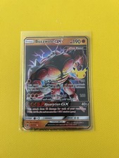 Buzzwole GX 57/111 ME: 30th Anniversary Ultra Rare Gold Classic Pokemon TCG Card picture