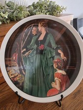 Norman Rockwell 1984 Mothers Day Plate 