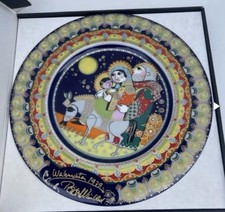 Bjorn Wiinblad Porcelain Rosenthal Weihnachtsteller 1979 –Limited Edition Plate picture