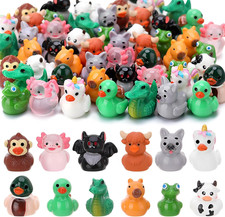 60Pcs Mini Resin Animal Ducks, Tiny Ducks for Hiding | Miniature Duck picture