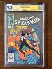 Amazing Spider-Man 252 CGC 9.2 White Pages 1984 Signed Roger Stern picture