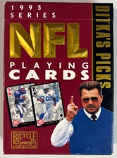 1995 Series NFL Playing Cards Ditka's Picks Original New Sealed picture