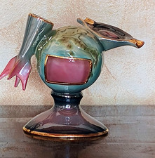 Ashtray Sesto Fiorentino Space Age Ceramic Mid-Century, 50s Vintage, italia picture
