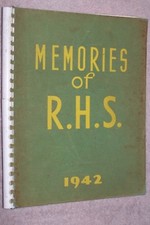 1942 Republic High School Yearbook Annual Republic Ohio OH picture